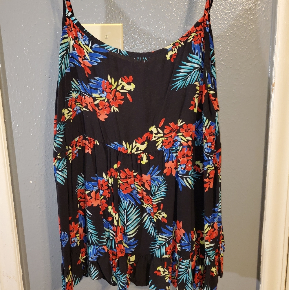 Tropical tank top